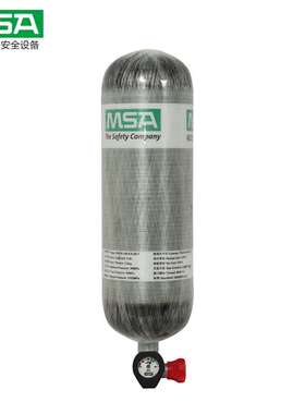 MSA梅思安空气呼吸器备瓶10121837含压力表BTIC6.8LAX2100系列