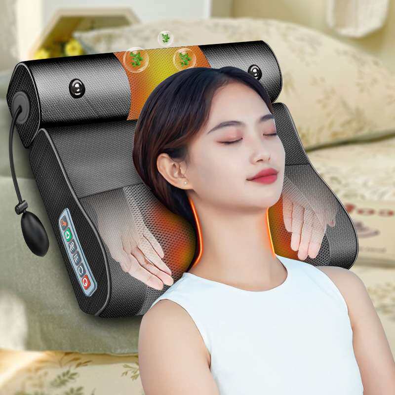 颈椎按摩器颈部肩部腰部多功能揉捏电动仪脖子颈肩背部枕头舒缓枕