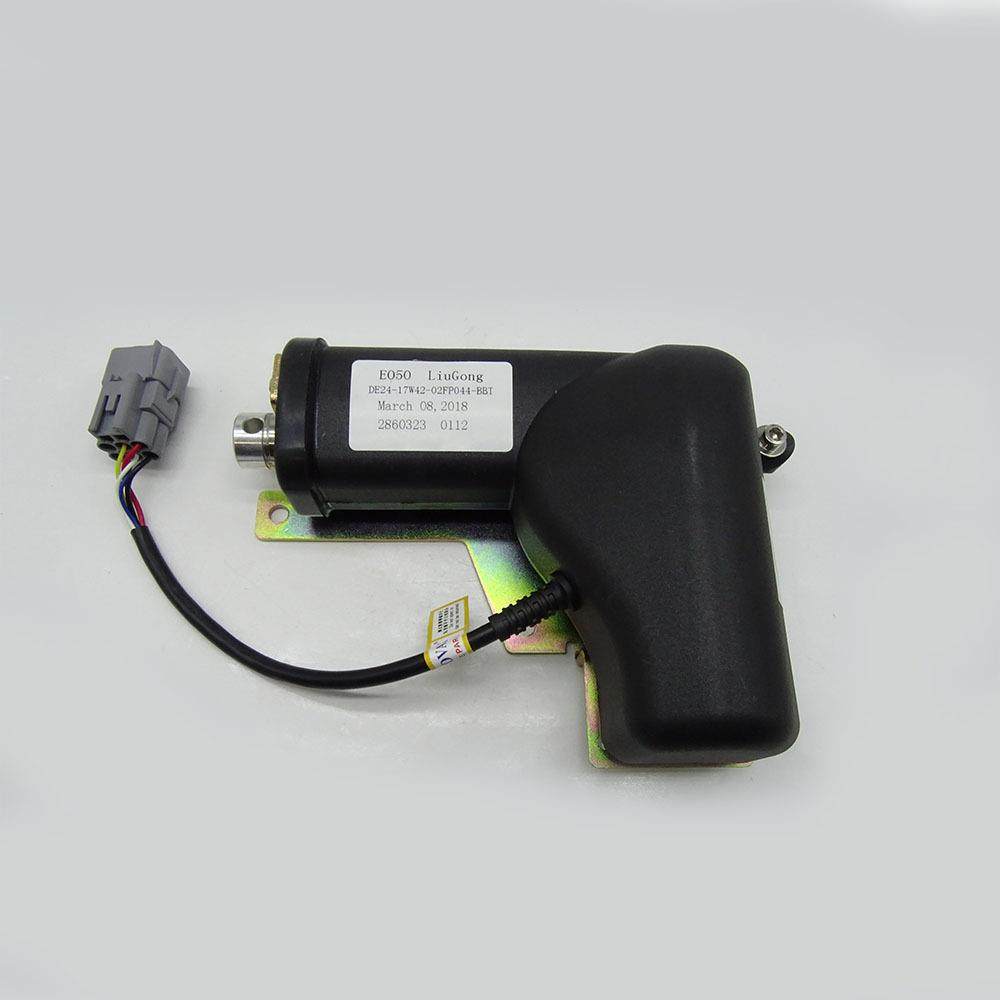 KOVAX 油门马达 CLG922D CLG925D DE24-17W42-02FP041挖掘机配件