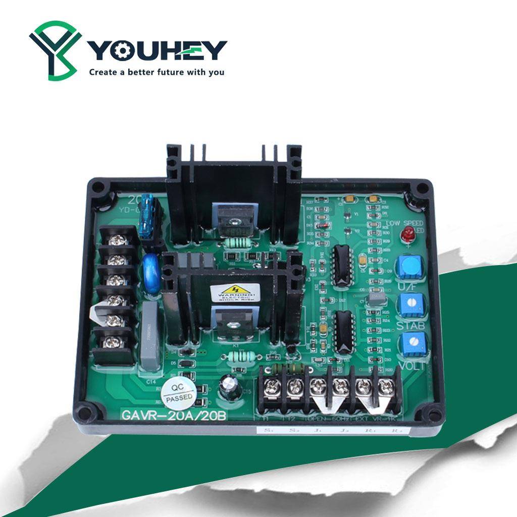 GAVR-20A 贴片款调压板 发电机电压调节器无刷通用