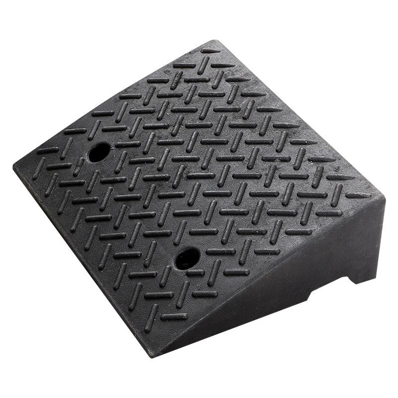 橡塑台阶垫斜坡垫马路牙子v上坡垫板汽车路沿坡减速带门槛垫三角