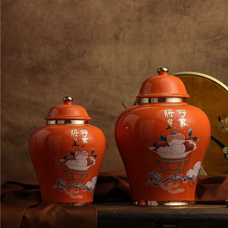 茶叶包装盒空礼盒陶瓷茶罐白毫银针散盒散茶瓷罐高档空.盒罐装定