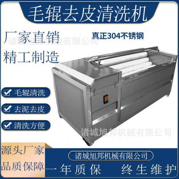 地瓜洗泥去皮机 莲雾毛辊喷淋清洗设备 全自动带泥花生毛辊清洗机,厨房电器,其它厨房家电,淘宝优惠券,粉丝福利购,淘宝优惠卷