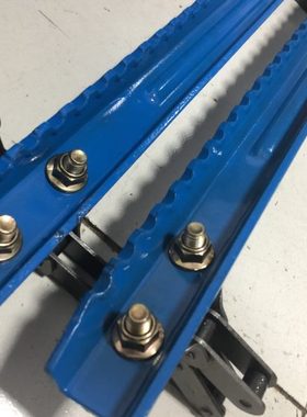 雷沃谷神水稻收割机配件rg50超越版加强加厚型链爬总成14根爬杆