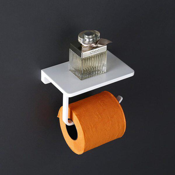 卷纸德国出口白色非卫生纸不锈钢架架器全铜厕所卷纸卫生间纸巾架