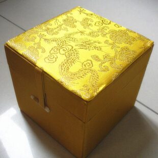 高档水晶球立方礼品包装盒锦盒 摆件把瓷器罐子茶杯茶碗10