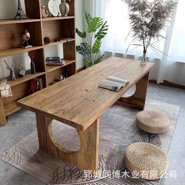 新中式榆木茶桌组合茶台 干泡茶桌客厅茶桌椅组合茶道桌,商业/办公家具,茶台/茶桌,淘宝优惠券,粉丝福利购,淘宝优惠卷