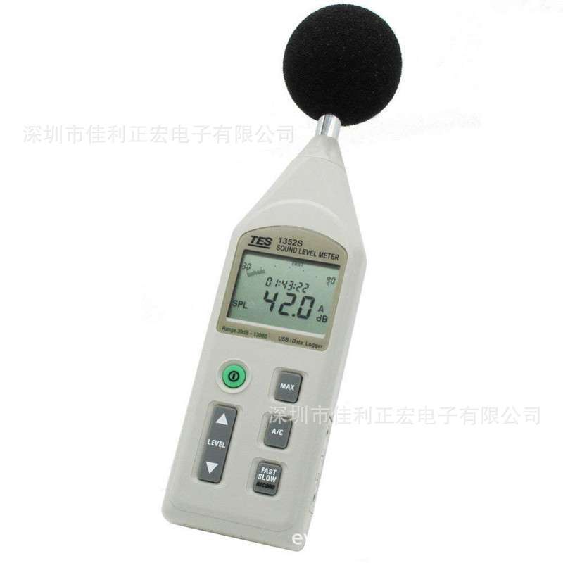 泰仕TES-1352S可程式噪音计声级计噪音计
