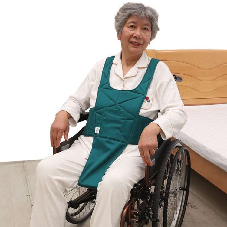 轮椅座椅防前倾保护带肩带背心式约束带意识障碍老人护具束缚带
