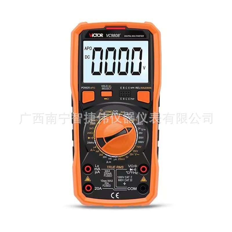 胜利数字万用表VC9808+/VC9806+/VC980+/VC9805+/VC9801A+万应表
