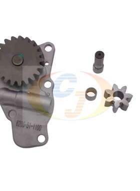 6D95L 4D95发动机PC100-5挖掘机的油泵6206-51-1100 6206511100