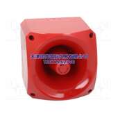 电子报警器PNS 0013 红色灯罩 Klaxon 60V直流