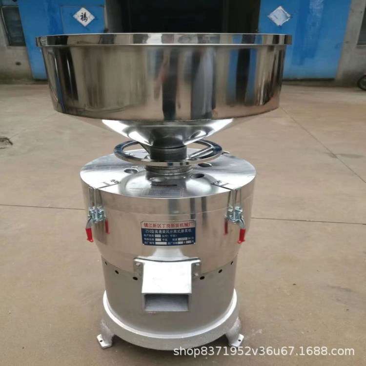 广东肠粉磨浆机大米自动商用磨浆机干湿两用磨浆粉碎机厂家