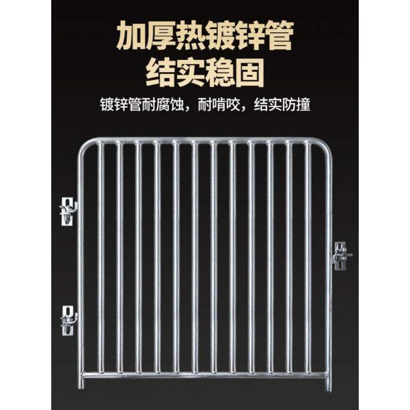 猪圈门猪栏门砖砌水泥育肥保育栏门牛羊圈舍围栏配件养猪场猪栏门
