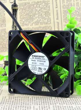 富士康 PVA092G12H 12V 0.40A 9CM 9025 PV902512H 风扇
