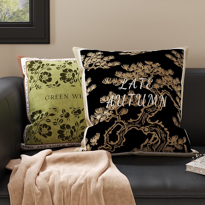 法式客厅沙d发抱枕含枕芯床头床上靠背复古高级感轻奢车上腰枕靠