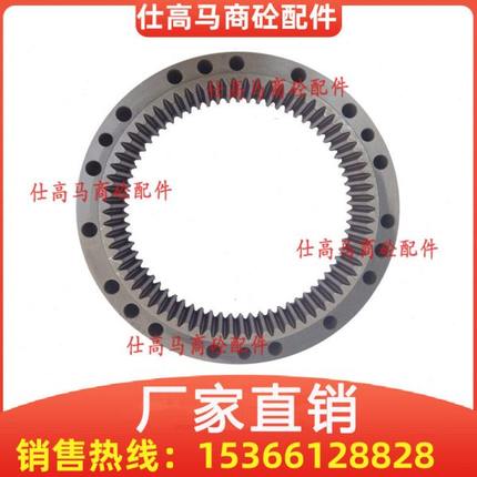 三一中联主机减速箱配件内齿圈太阳轮盘齿伞齿力克M311/511减速机
