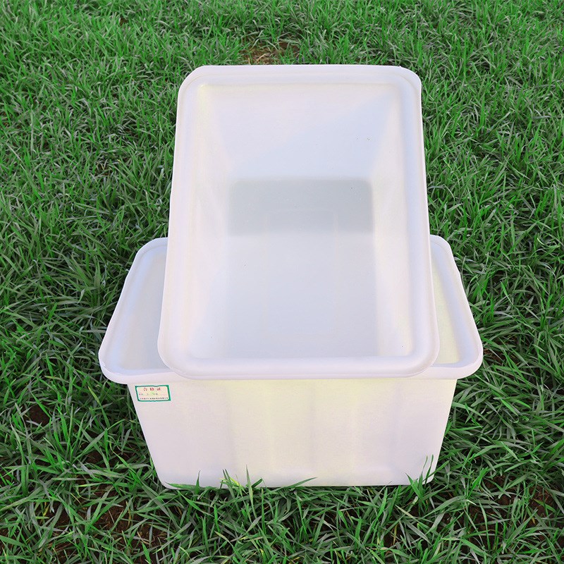 加厚长方形牛筋水箱腌制发酵纺织印染桶水产养U殖运输滚塑水箱