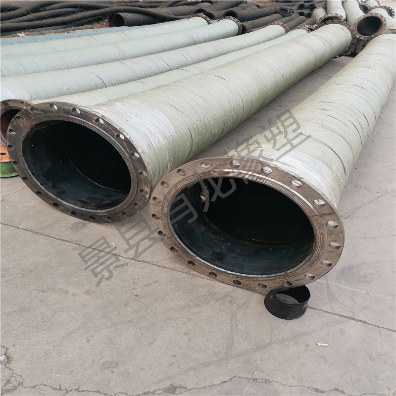 大口径钢丝橡胶管矿井水u泵排吸水胶管大口径骨架钢丝缠绕胶管
