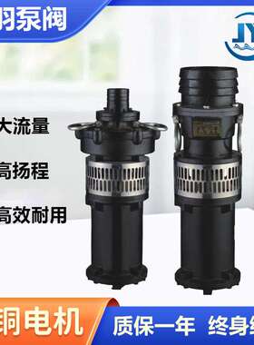QY10-86/3-5.5油浸式潜水泵 铸铁国标油浸泵 380v农田灌溉潜水泵