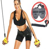 泳 自由游泳健身训练游泳游泳训练器拉力绳 家用悬挂拉力器拉力带