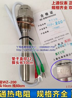 cm上 Z径B600通管cm0 P-WY热电阻 头铂线1210ST 10 20仪表T