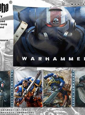 2修新款挂布202540战锤星际战士K主卧床头挂布墙纸背景墙年饰挂布