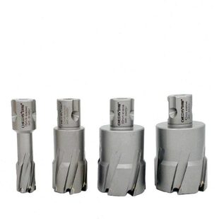 头空心钻头打孔mm座磁力钻12钢板专用70磁-钢结构金属开孔器创恒