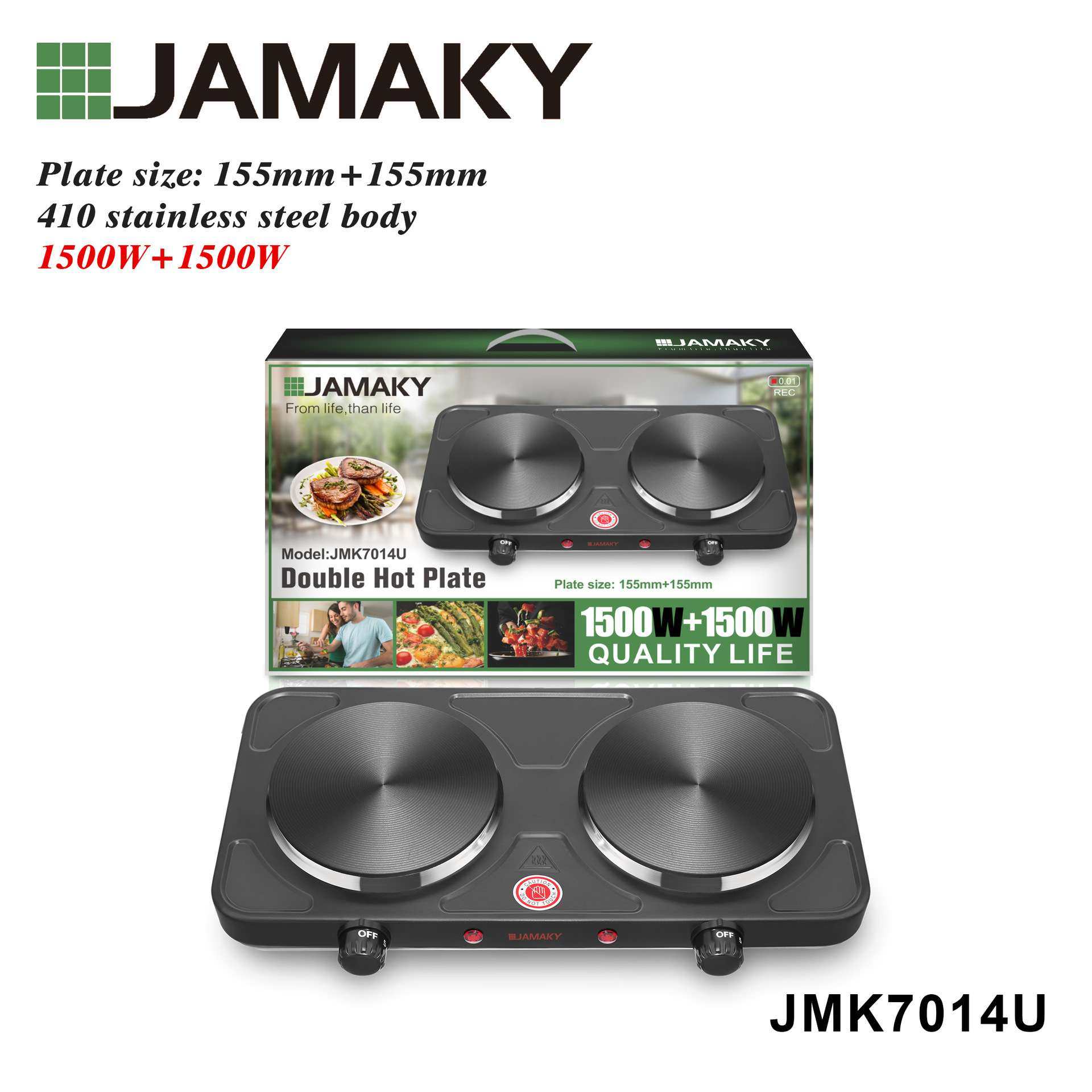 JAMAKY 厨房大功率电炉家用烧水炒菜恒温调控双头电热炉多功能,鲜花速递/花卉仿真/绿植园艺,割草机/草坪机,淘宝优惠券,粉丝福利购,淘宝优惠卷