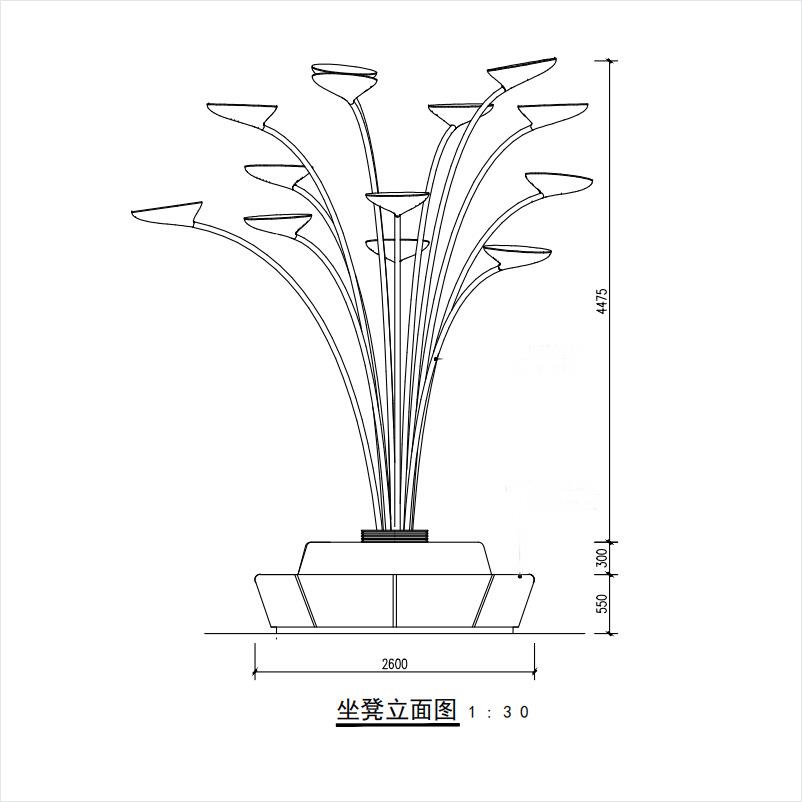 HPC装饰混凝土树池坐凳仿珍珠白 广场入口带靠背水磨石种植池座椅