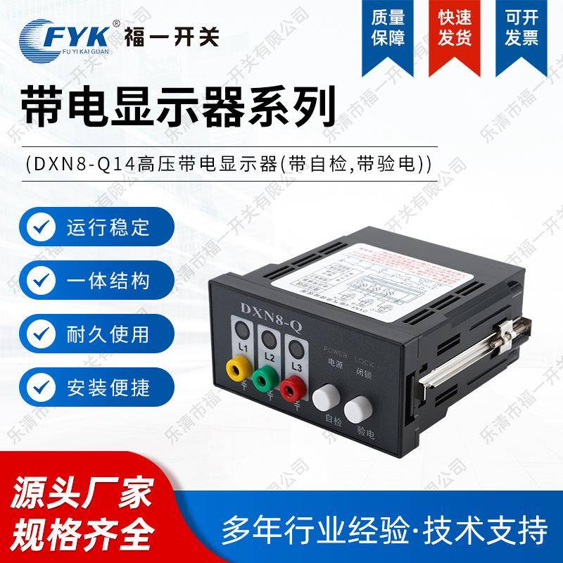 带自检DXN8-Q14户内高压带电显示装置 带验电核相孔提示型带电显
