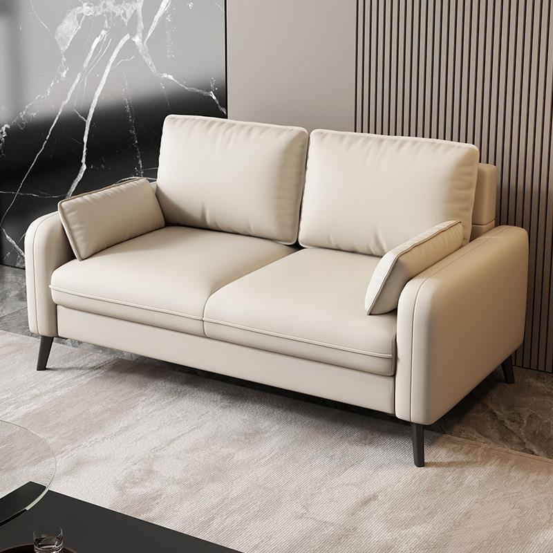 轻奢简约双人三人沙发小户型客厅公寓出租房酒店休息区接待小沙发