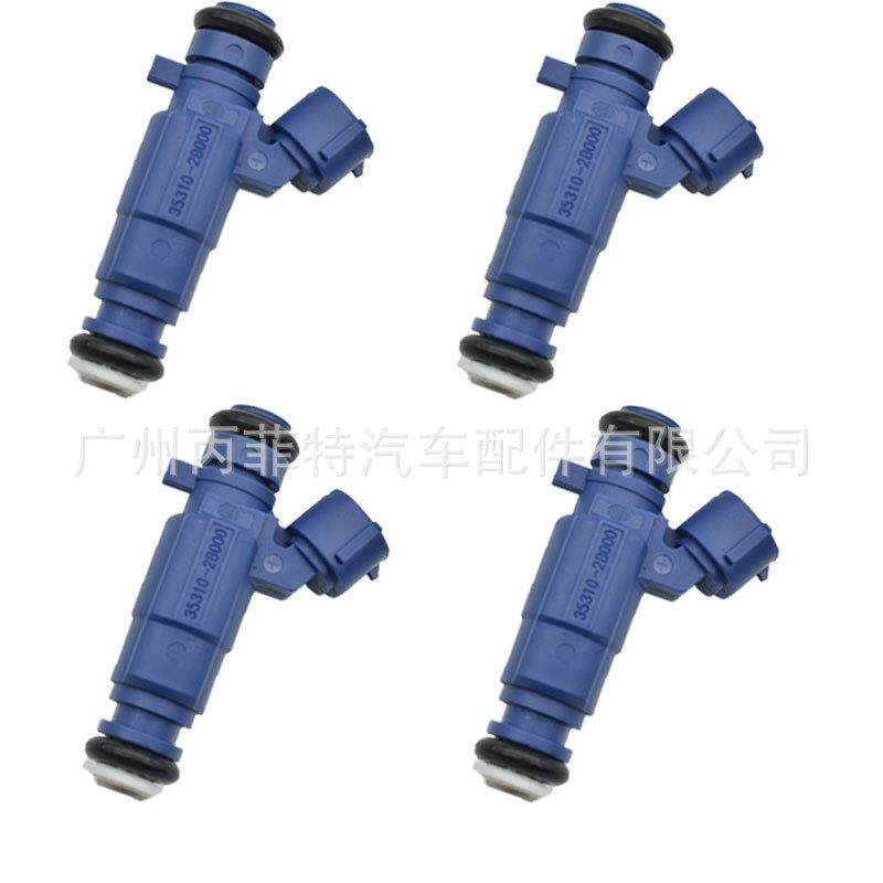 适用现伊兰特悦动起亚1.4福瑞汽车燃油喷射器喷油嘴35310-2B000