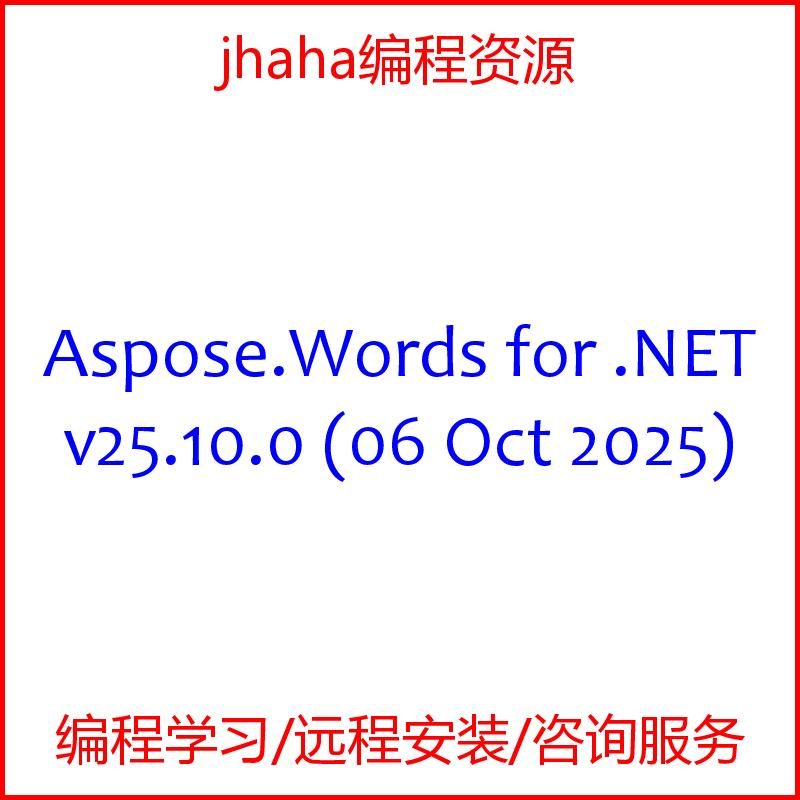 Aspose.Words for .NET