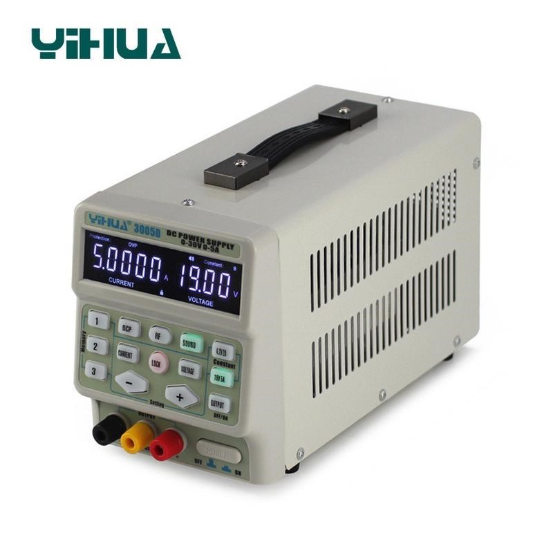 热销谊华3005D数字程q控通讯电源 手机维修电源 30V 5A可调开关电