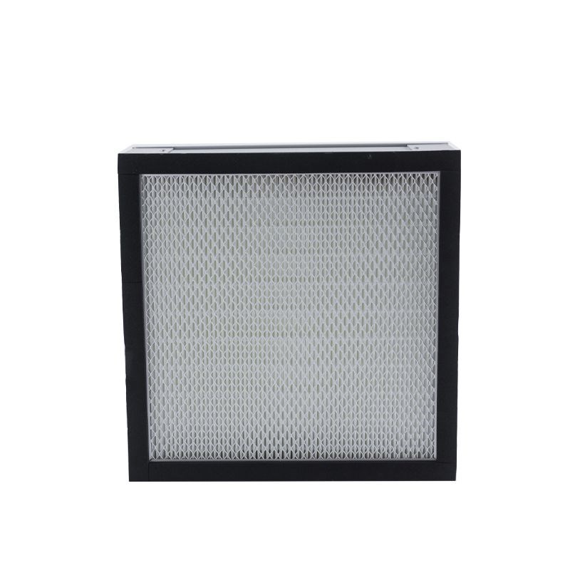 高效过滤器有无隔板铝纸隔板过滤网hepa滤芯H13H14洁净.无尘室送