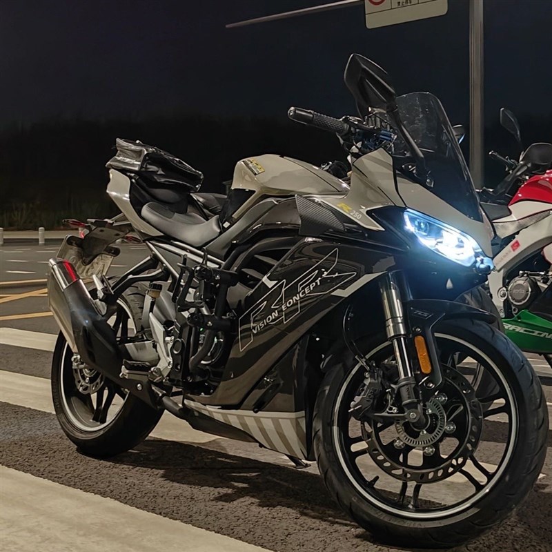 适用无极250RR改装q全车贴花版画 隆鑫无极车身贴纸拉花装饰可定