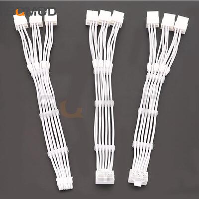 RTX40系3x8pin 8PIN转16Pin 12VHPWR 90度弯头新显卡连接线 白色