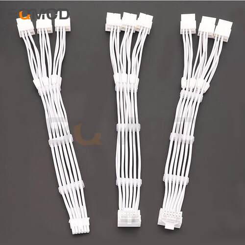 RTX40系3x8pin 8PIN转16Pin 12VHPWR 90度弯头新显卡连接线 白色
