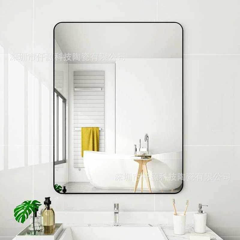 浴室镜子贴墙自粘洗手卫生间厕所梳妆台化妆壁挂免打孔挂墙式贴片,电子元器件市场,其它元器件,淘宝优惠券,粉丝福利购,淘宝优惠卷