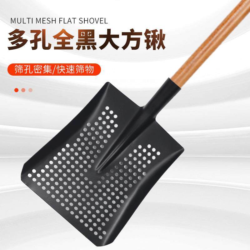 多孔全黑大方锹掏下水道锹掏地沟清下水道淤泥清污水井渗水池清理