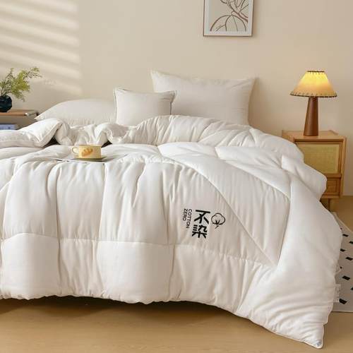 A类云朵不染全棉纯棉棉花被子被芯里外全棉蓬松保暖家用被芯