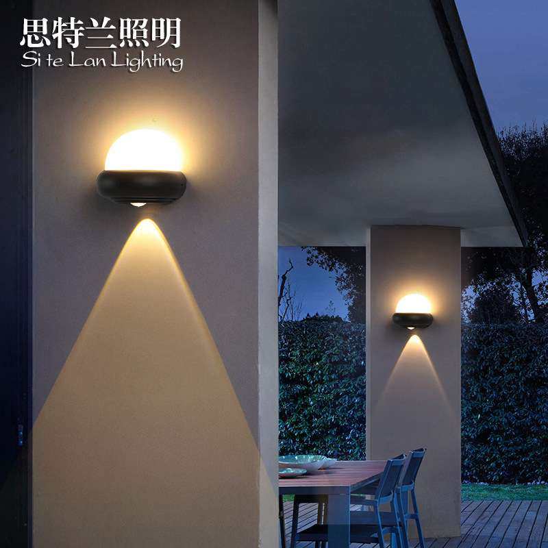 户外防水飞碟款壁灯上下发光射灯室外庭院灯客厅阳台装饰墙灯具,电子元器件市场,其它元器件,淘宝优惠券,粉丝福利购,淘宝优惠卷