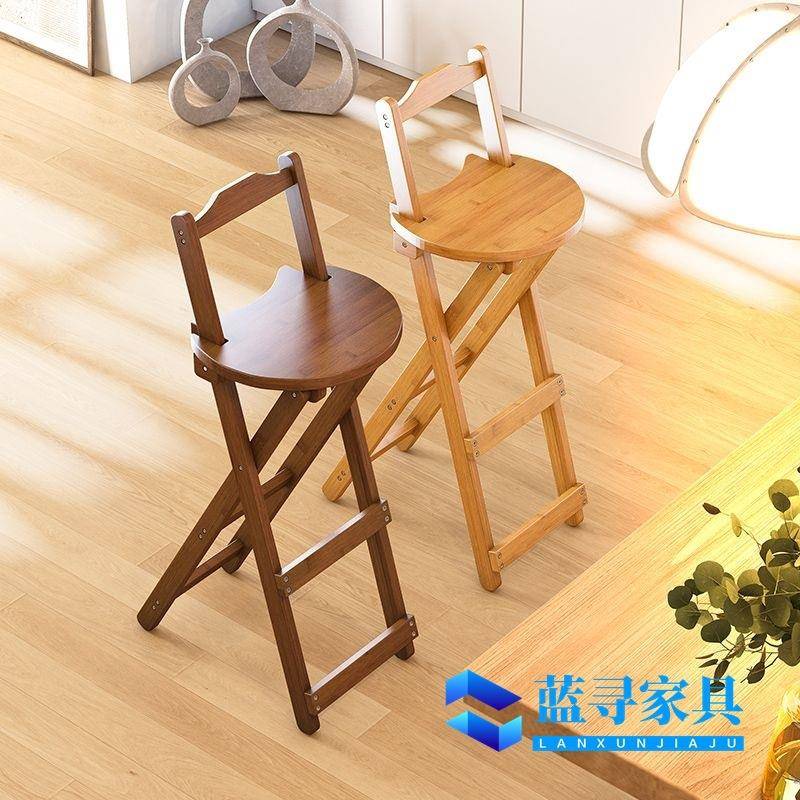 高凳子竹子圆凳家用凳子餐凳简约成人商用高脚凳凳吧台椅子
