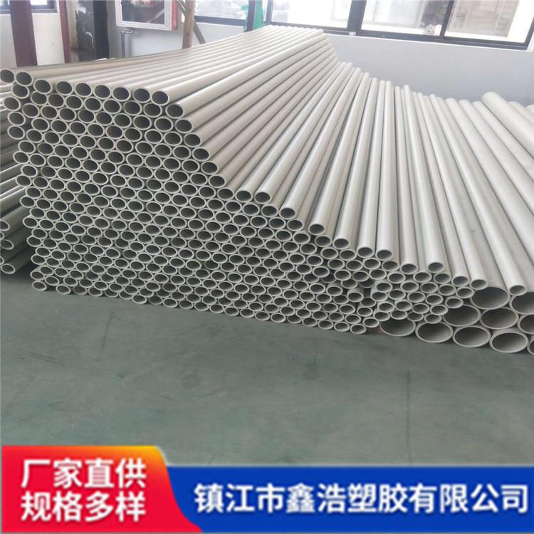 塑料通风管道PP管大口径白色塑料化工排水FRPP管