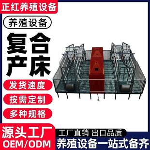 养殖设备养殖场猪场母猪复合产床复合漏粪板产床多功能