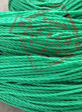 3.5MM新料绿色尼龙绳捆绑打包绳帐篷绳子广告绳横幅绳子包边绳
