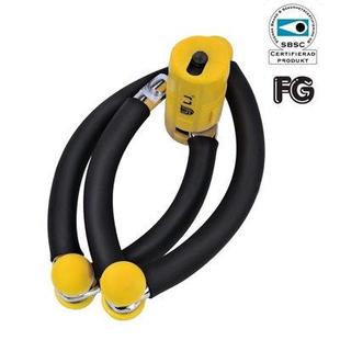 立兆LJ抗液压剪山地自行车锁折叠四节电动摩托车防盗密码锁折叠锁