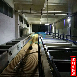 铝化学抛光阳极氧化设备 铝型材全自动氧化生产线设备普科源牌