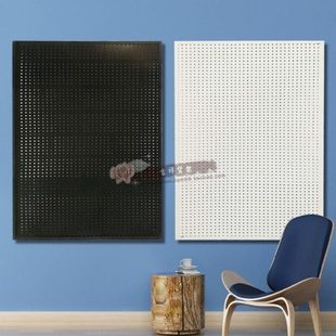 孔板洞洞板展示架五金工具墙挂板挂钩货架饰品配件收纳墙上置物架